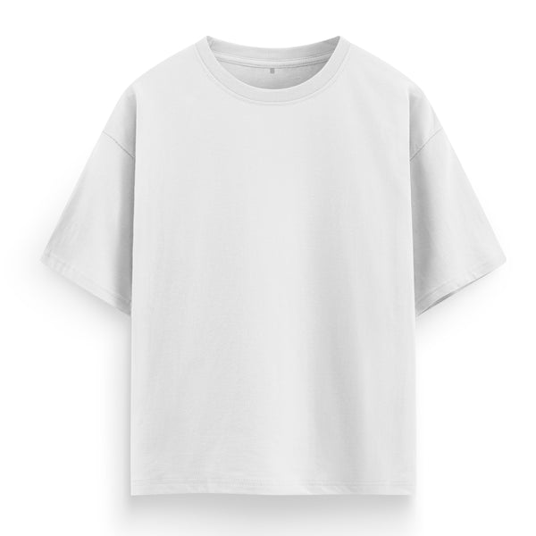 Plain Oversized T-Shirt – 100% Cotton | Premium Streetwear Comfort
